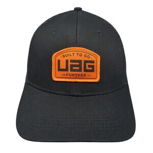 Built To Go UAG Snapback Trucker Hat Black One Size Adjustable Lightweight